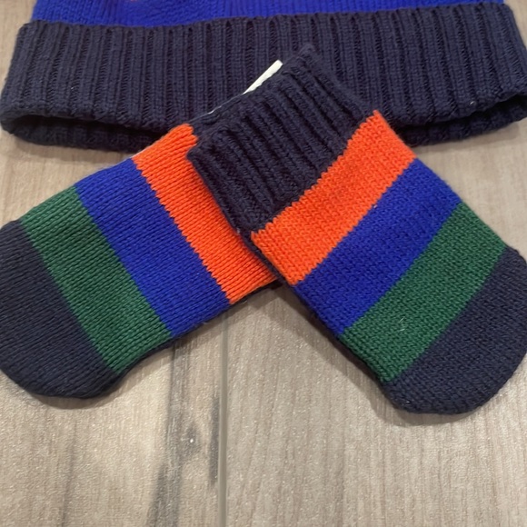 NWT Janie and Jack Beanie and Mitten Set - Picture 2 of 4